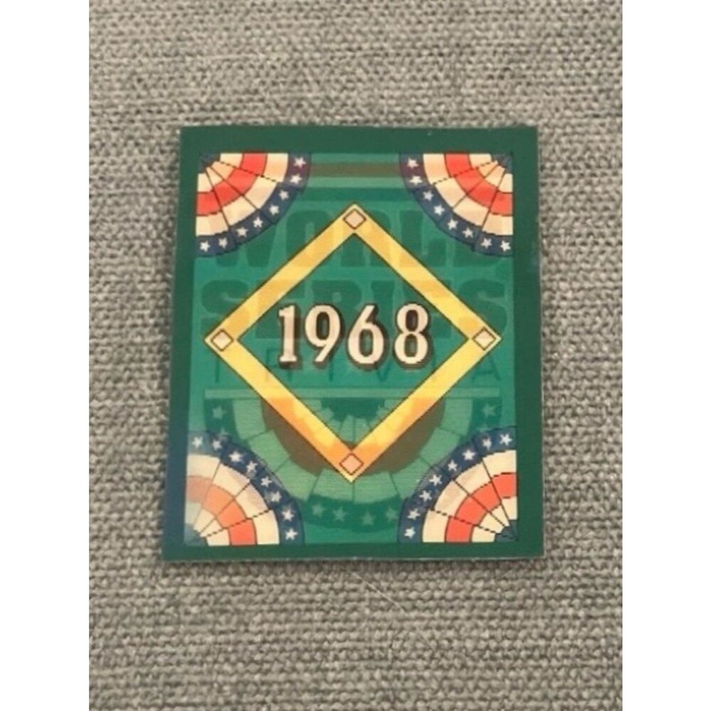 1991 Score 1968 Mickey Stacks World Series Trivia Card Baseball Card